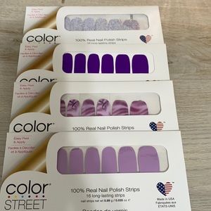 Lot of 4 purple Color street sets